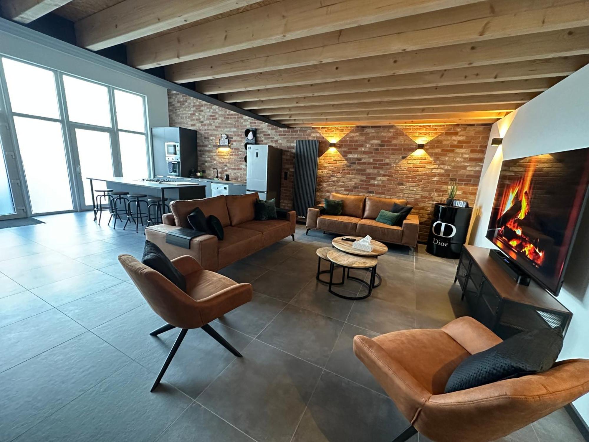 Lfa - 171 - Superbe Loft Avec Sauna Flemalle-Grande Exteriör bild